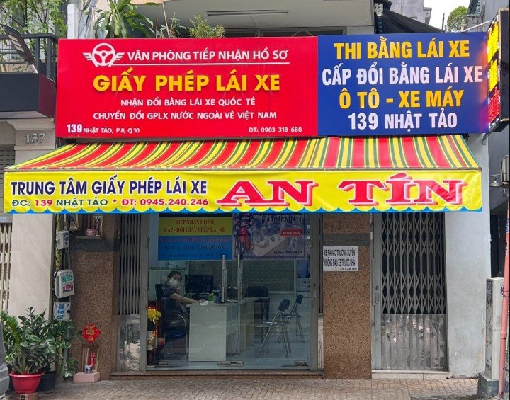 Nơi đổi bằng lái xe quốc tế sang Việt Nam